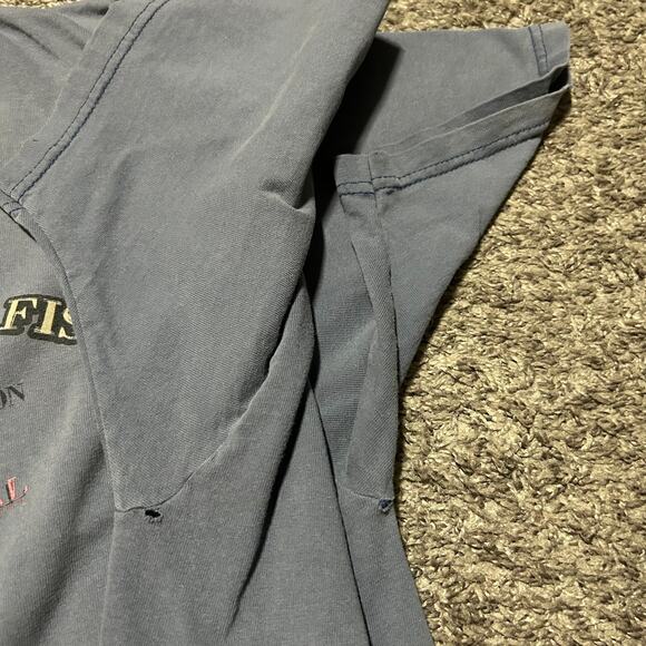 Vintage Chuys Houston Shirt Ambercrombie & Fish Parody Faded Distressed 90s y2k - Picture 7 of 8